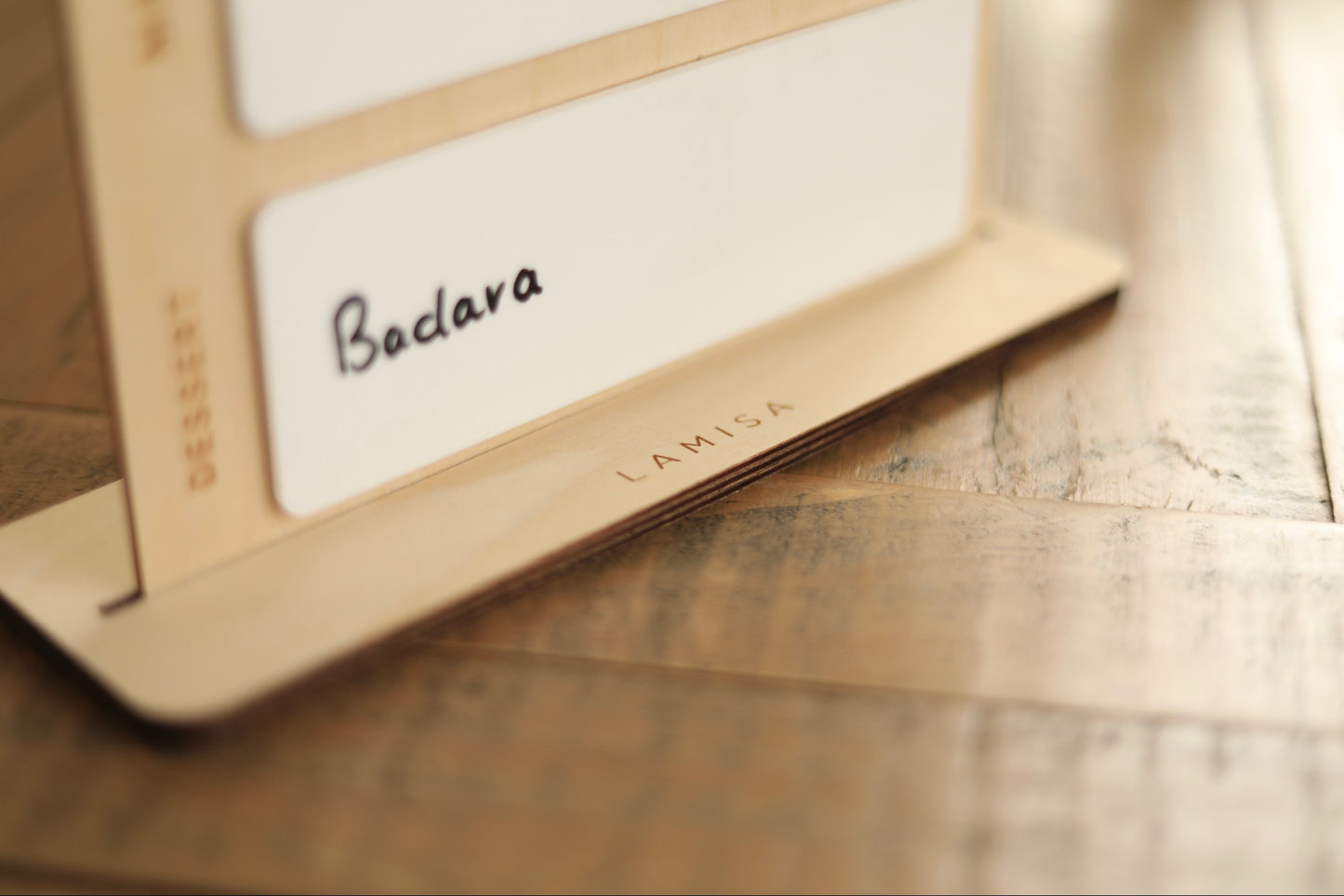 Personalised Menu Sign