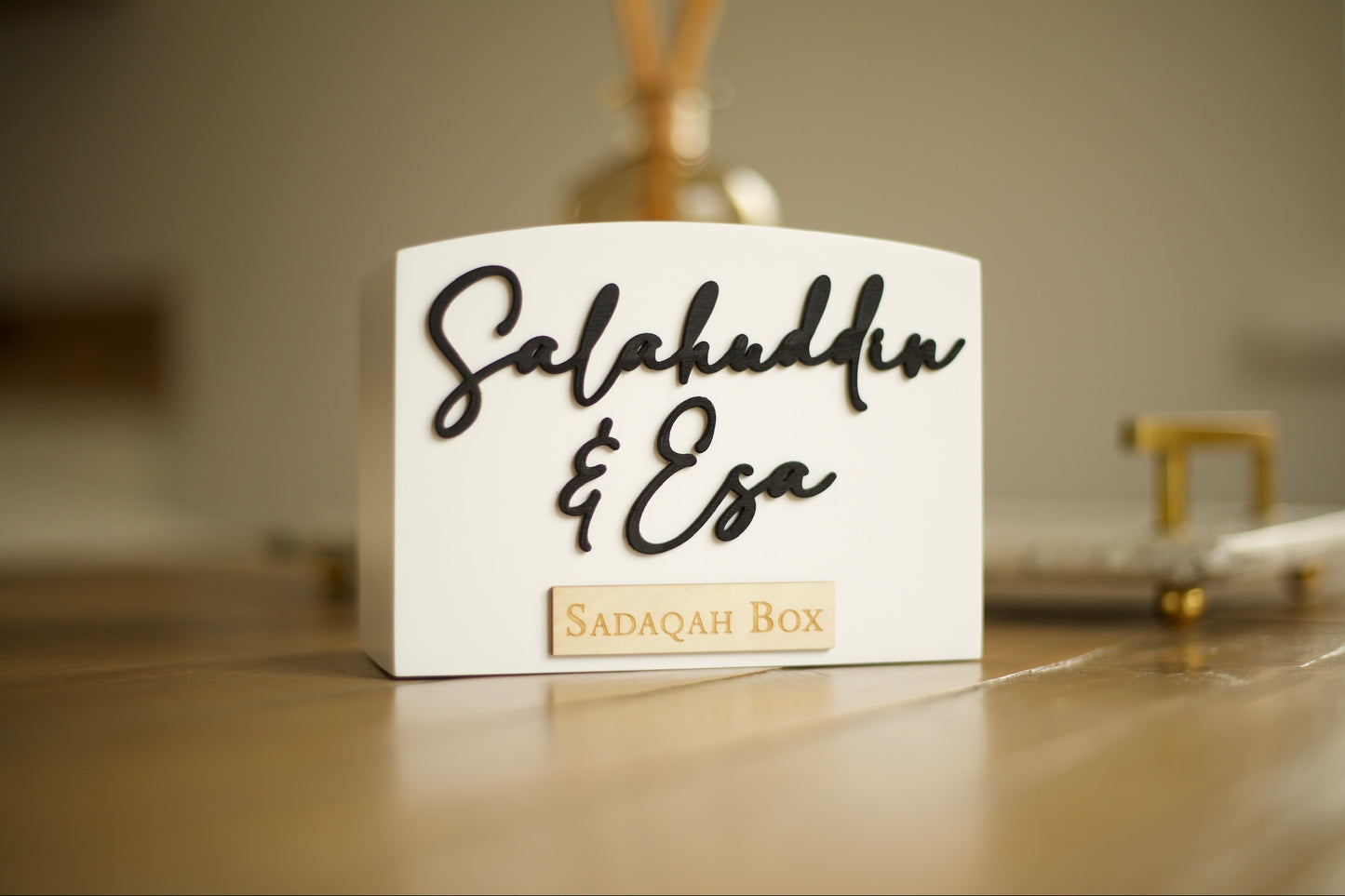 Personalised Sadaqah Box