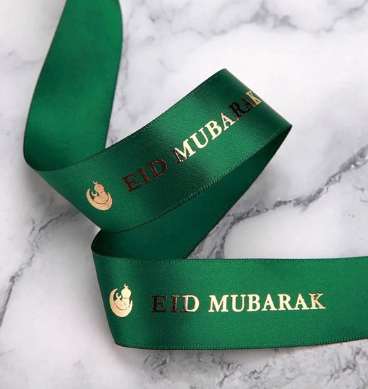 Eid Mubarak ribbons