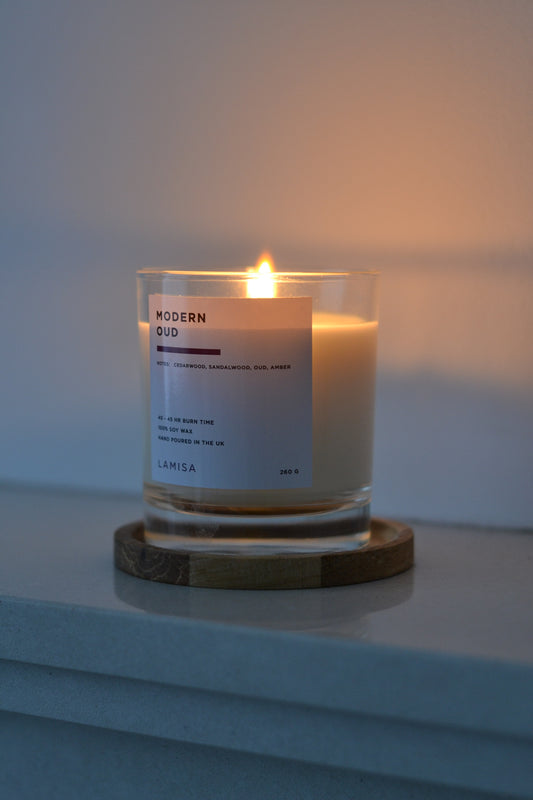 Modern Oud Candle 