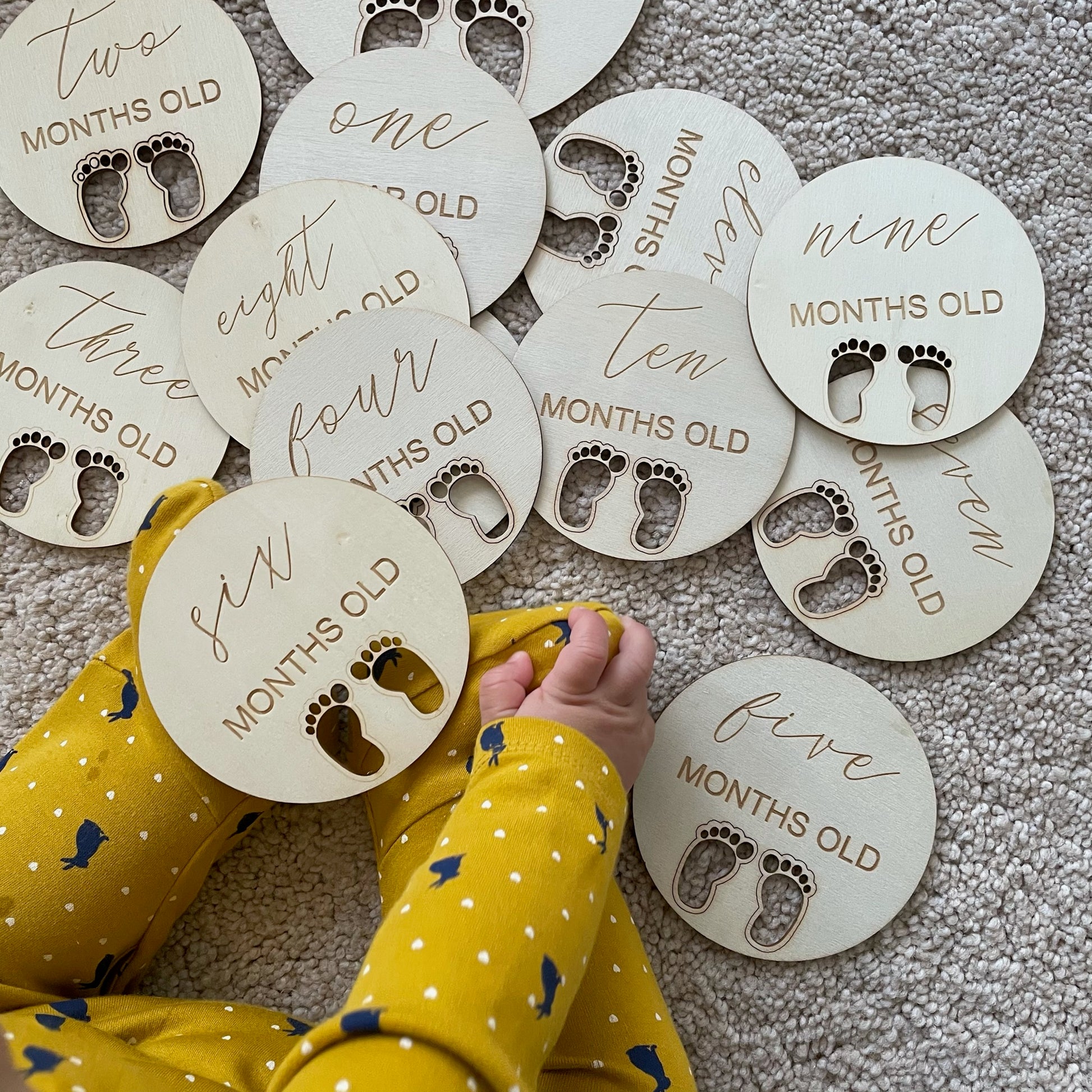 Baby Milestone Discs