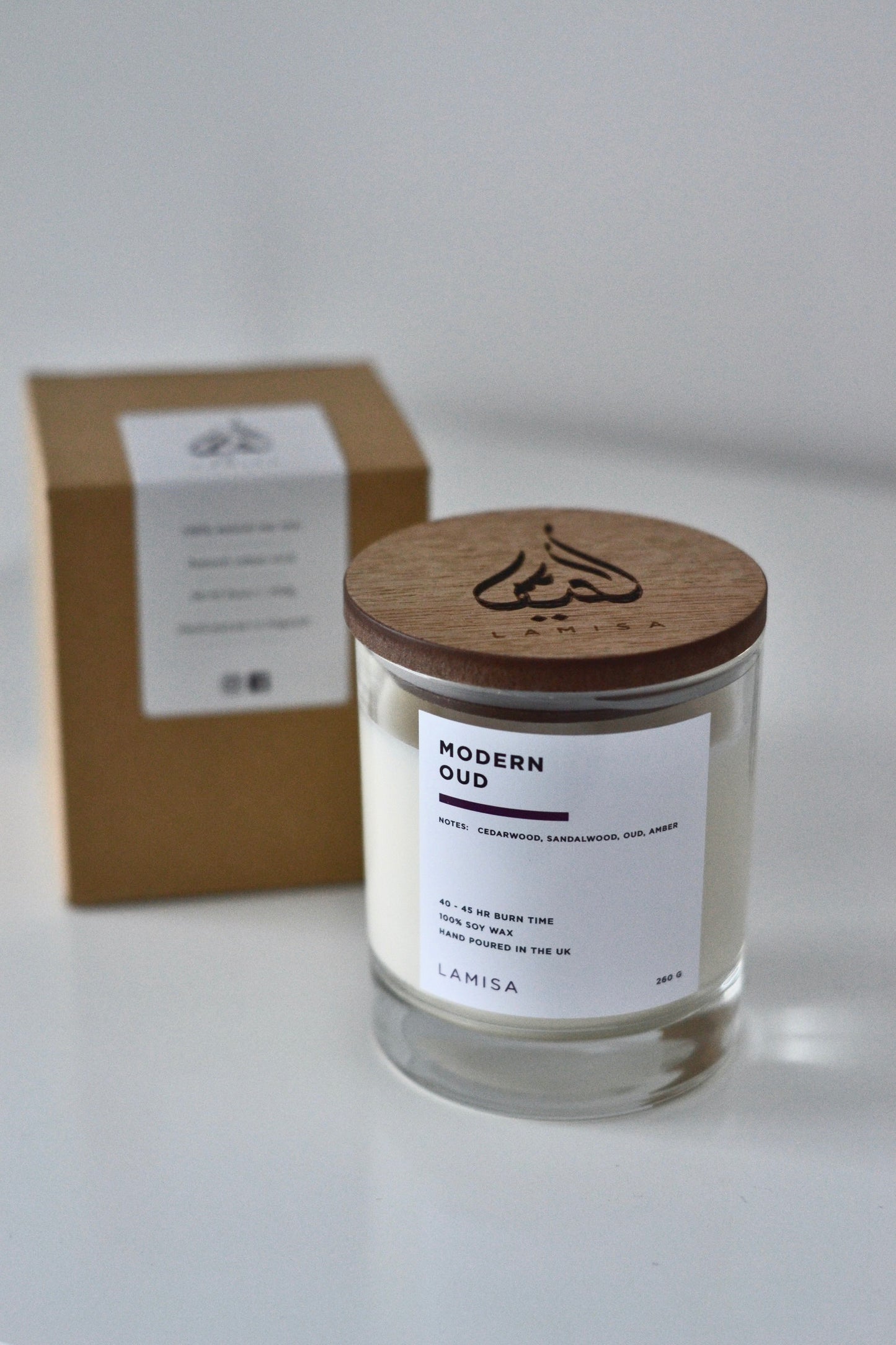 Modern Oud Candle 